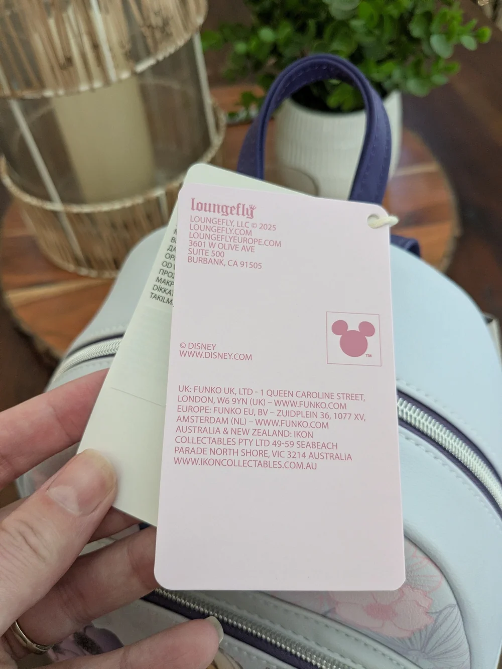 Loungefly rapunzel mini